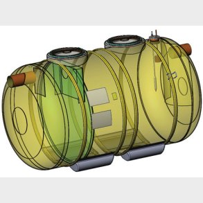 Fettavskiljare 10L / S 160Mm