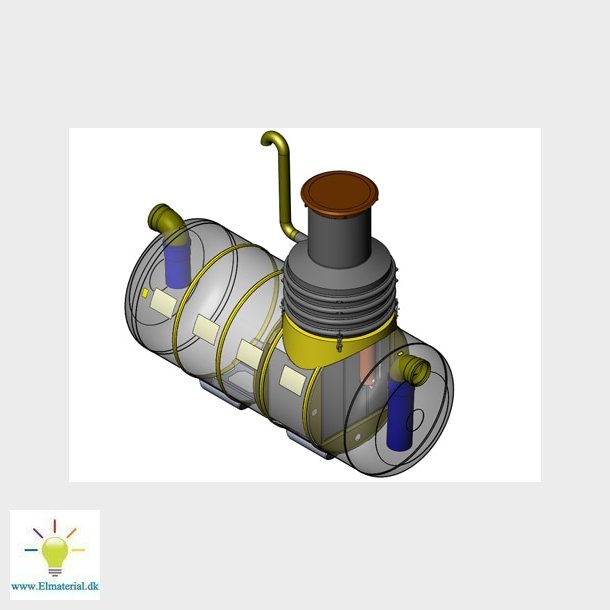Olieudskiller 15L/S 200Mm Kl1