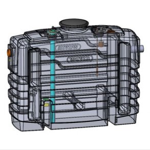 Fettavskiljare 4L / S 110Mm