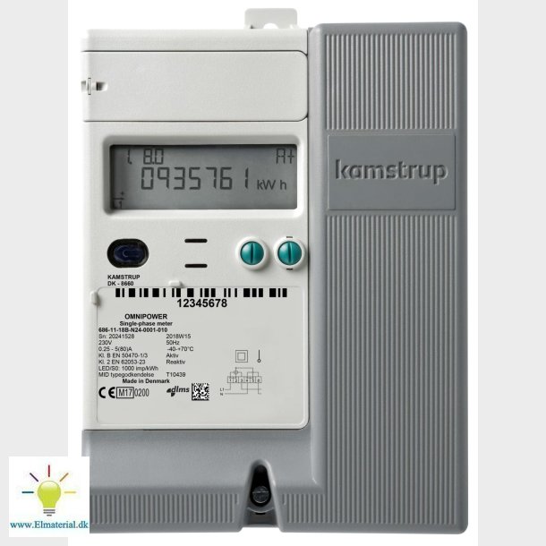 Elektrisk m&auml;tare Omnipower 1F Trdl&ouml;s