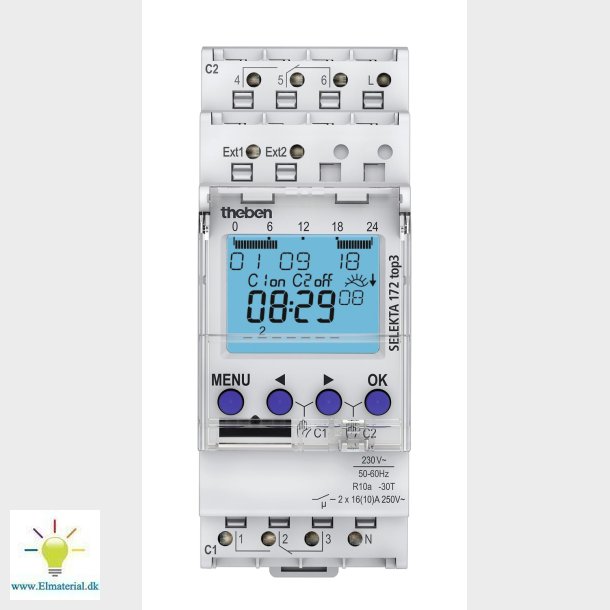 Kontaktklocka Astro Selekta 172