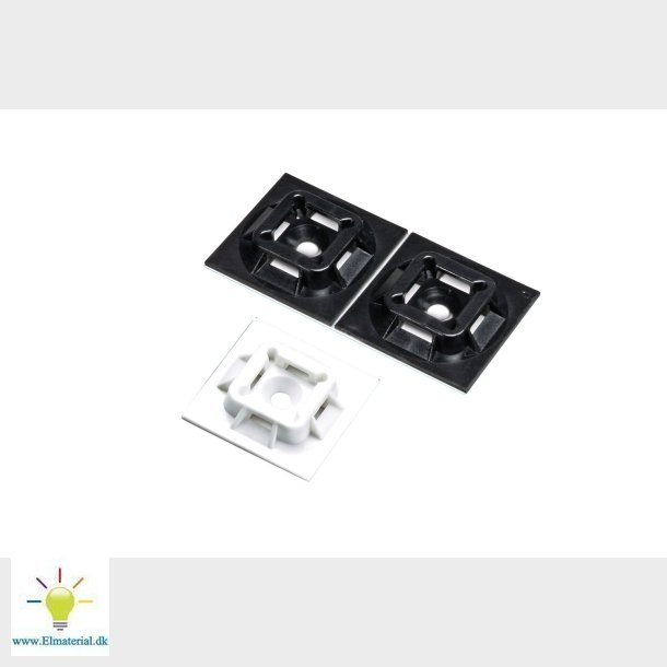 Klbeanker 28X28 Sort (100)