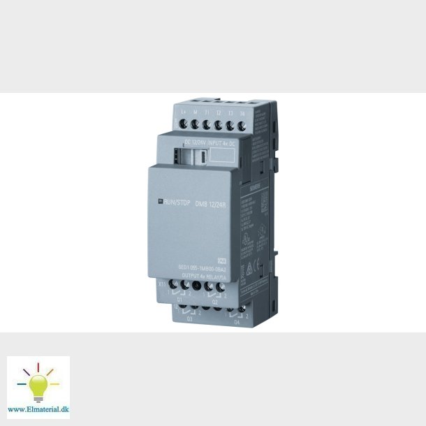 Logo! Dm8 12/24R Udvidelsesmod