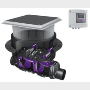 Kessel 160Mm H.Close.S Golv / Svart