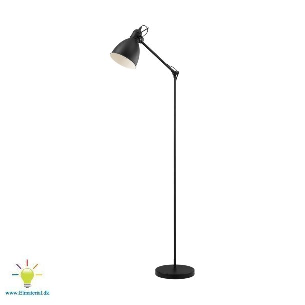 Eglo Priddy Gulv Sort