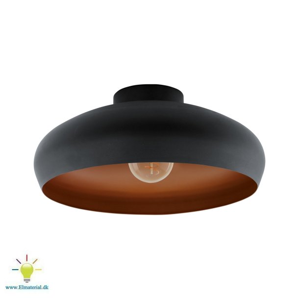 Eglo Mogano Loft Sort/Kobber