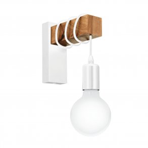 Eglo Townshend Vägg Vit / Ek