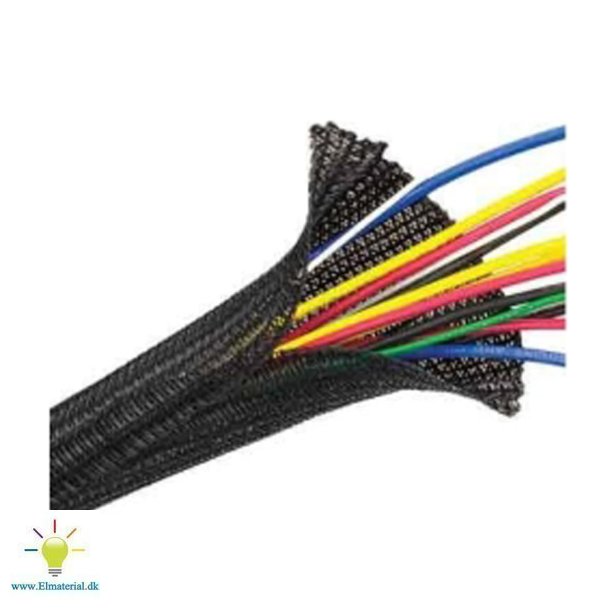 Ledningsstrmpe 19Mm Sort