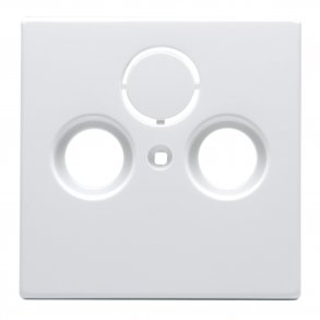 Afdkn. F/Antenneudtag Hvid