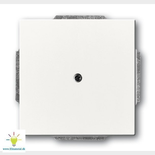 Blnddksel Semi M/Afl Hvid