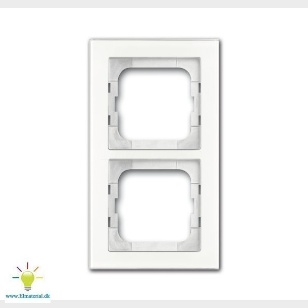 Ramme Axcent 2M Hvidt Glas