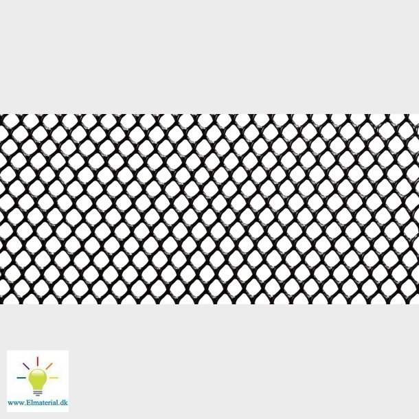 Armeringsnet 2X25M Sort 6X8Mm
