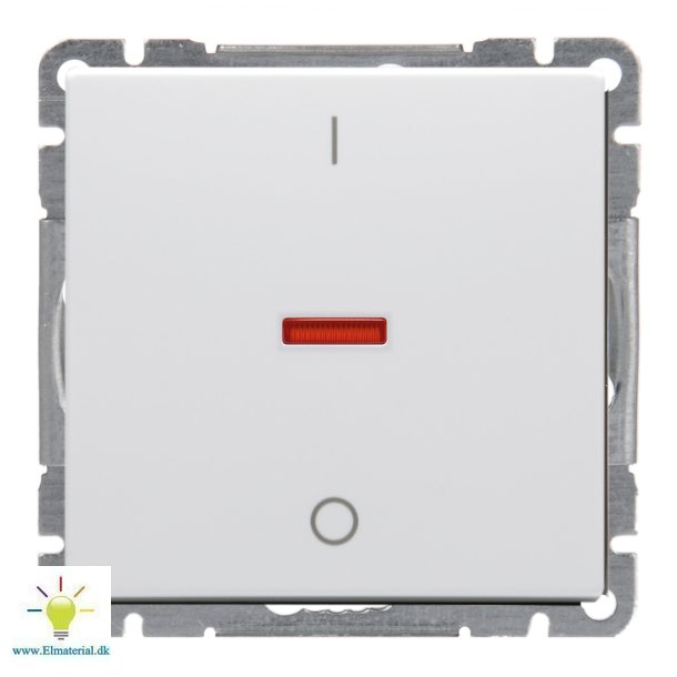 Afbr. 2P Semi 2Sl 16A Hvid