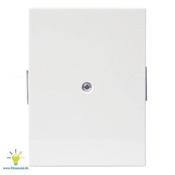 Blnddksel Semi 100Mm Hvid