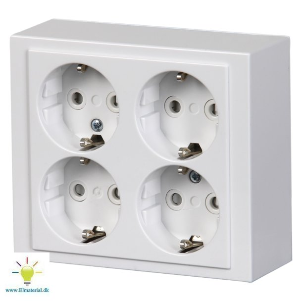 Stikk. 4-Dobb. Udv. 16A Hv