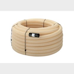 128/113Mm Drn Pvc 100M Hvid