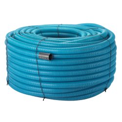 128/113Mm Drn Pvc 50M Bl