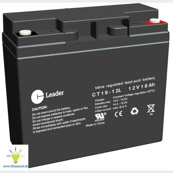 Akkumulator Ct 12V 18Ah