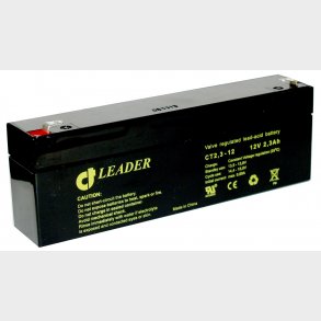 Batteri Ct 12V 2,3Ah Agm