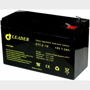 Batteri Ct 12V 7,2Ah Agm