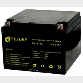 Batteri Ct 12V 25Ah Agm