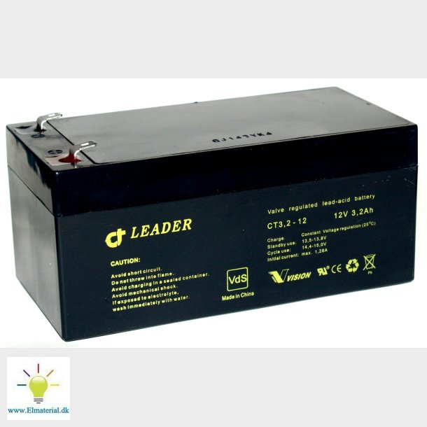 Akkumulator Ct 12V 3,2Ah Agm