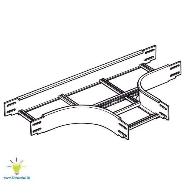 T-Stykke Medium Glo-4 400X