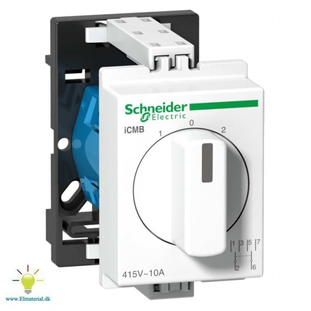 Omskifter Icmb 10A 2P 1-0-2