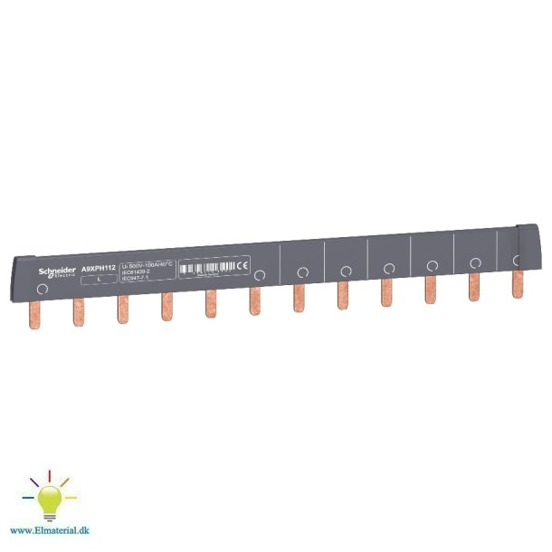 Sljfeskinne 1P 100A 12M