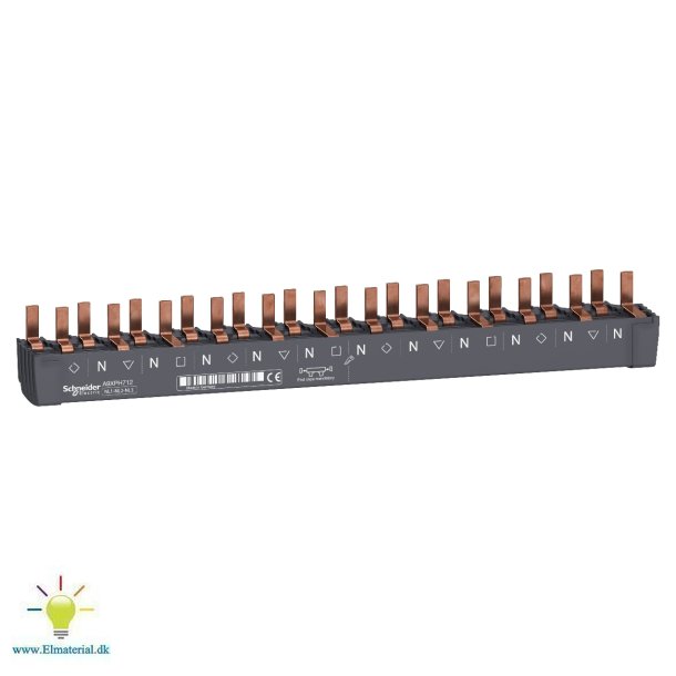 Sljfeskinne 3P+N 80A A9Xph712