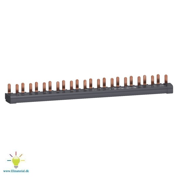 Sljfeskinne 1P+N 80A A9Xph612