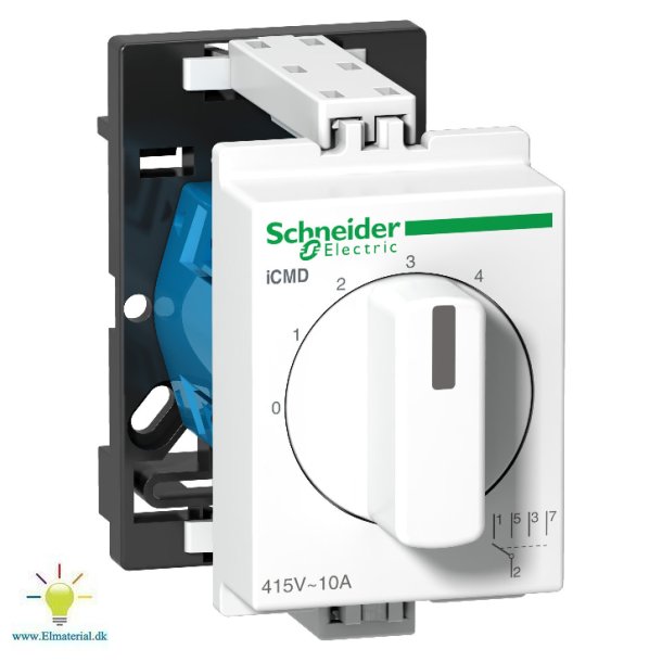 Omskifter Icmd 10A 1P 0-4 5Pos
