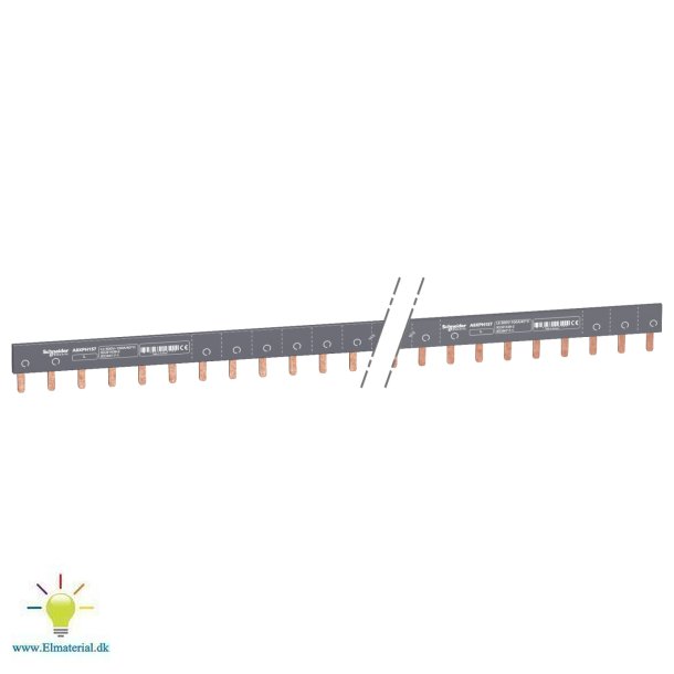 Sljfeskinne 1P 100A 57M