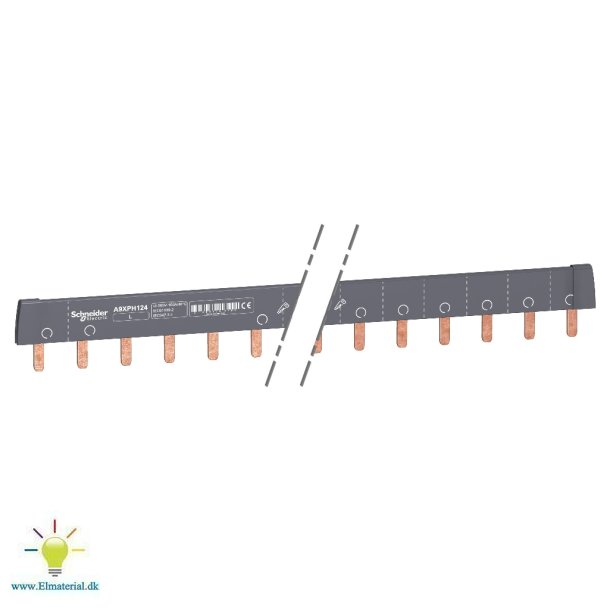 Sljfeskinne 1P 100A 24M