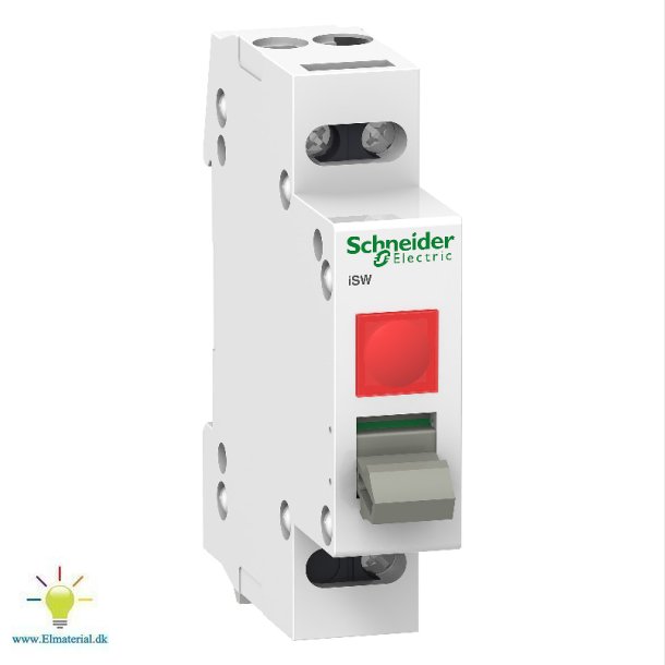 Lastafbryder Isw 1P 20A M/Lamp