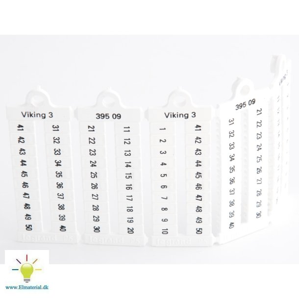 Klemmemrkning 1-50 Ve 5Mm