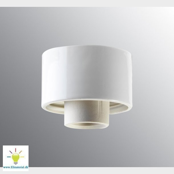 Loftarmatur Lige E27 Hvid Ip54