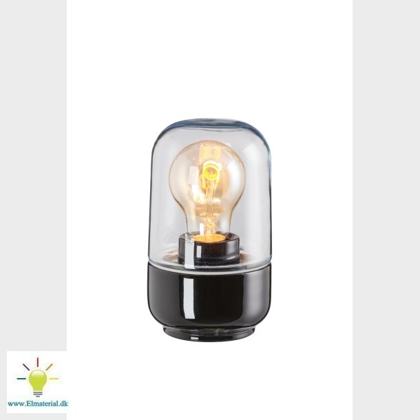 Ohm 100/170 E27 Sort/Klar Ip44