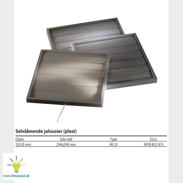 Jalousi Vk 25 Selvbnende