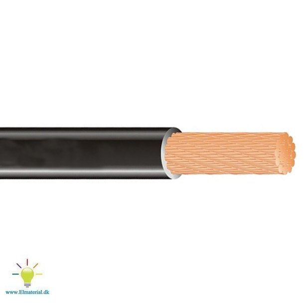 Ledn H07Z-K 1X25 Sort T500