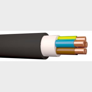 Kabel Xpuj-Hf 5G2,5 Sort R100