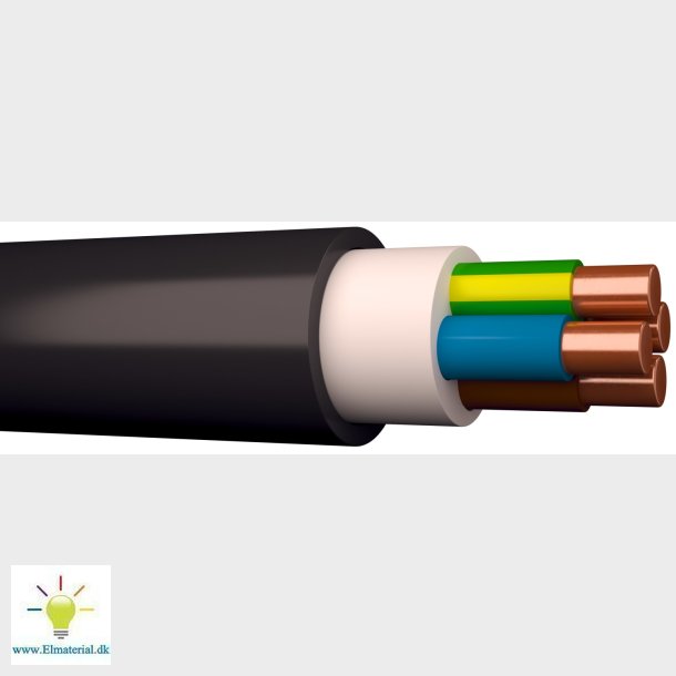 Kabel Xpuj-Hf 3G1,5 Sort R100