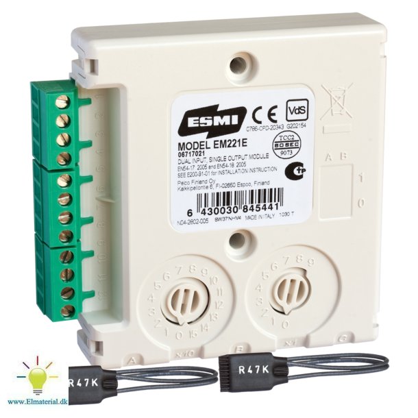 2 Monitor- 1 Styreudg. Em221E