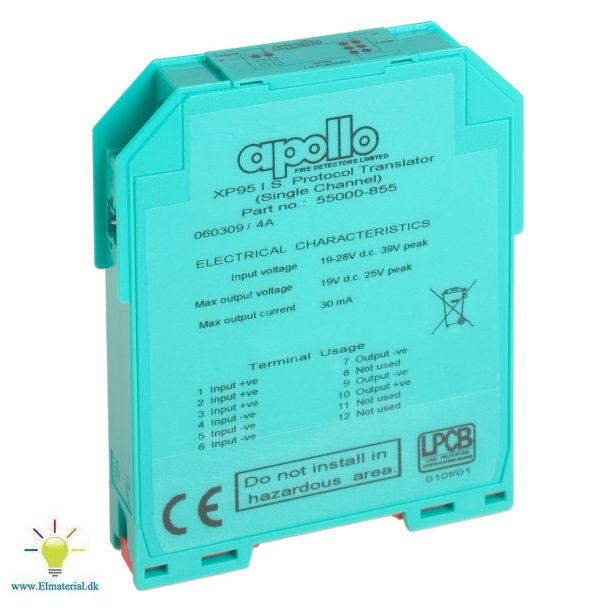Apollo Ex 1 Kanal Protokolkonv