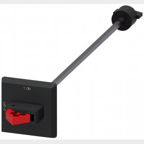 Vridhandtag M / Dörrfäste 130Mm Svart