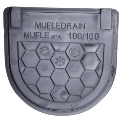 Mufle 100X100Mm Endevg Lukket