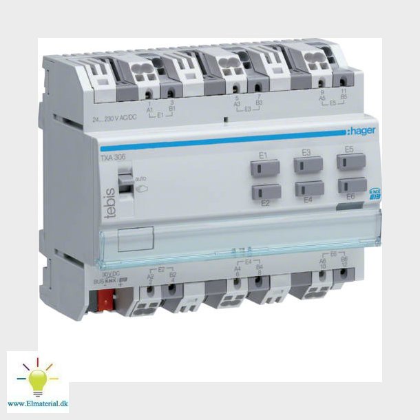 Knx Indgangsmodul 6 Kanal