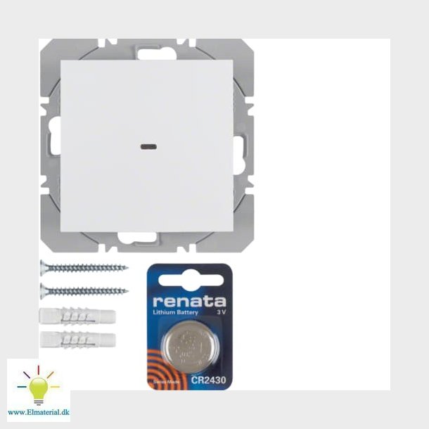 Knx/Ql Trdl Tryk Enk S.1 Hvid