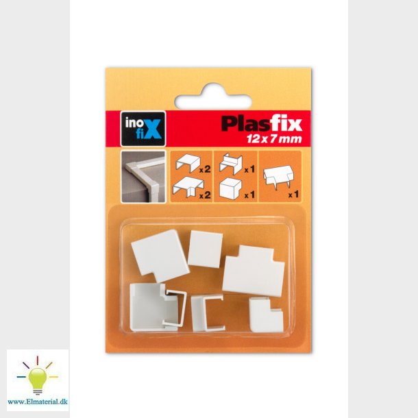 Vinkel For Kabelkanal 12X7