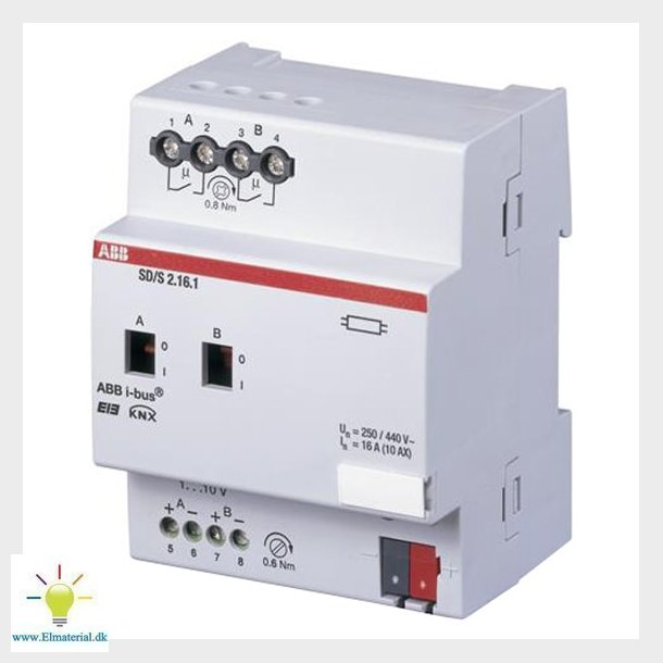 Knx Dmper 2K 1-10V 16A Mdrc